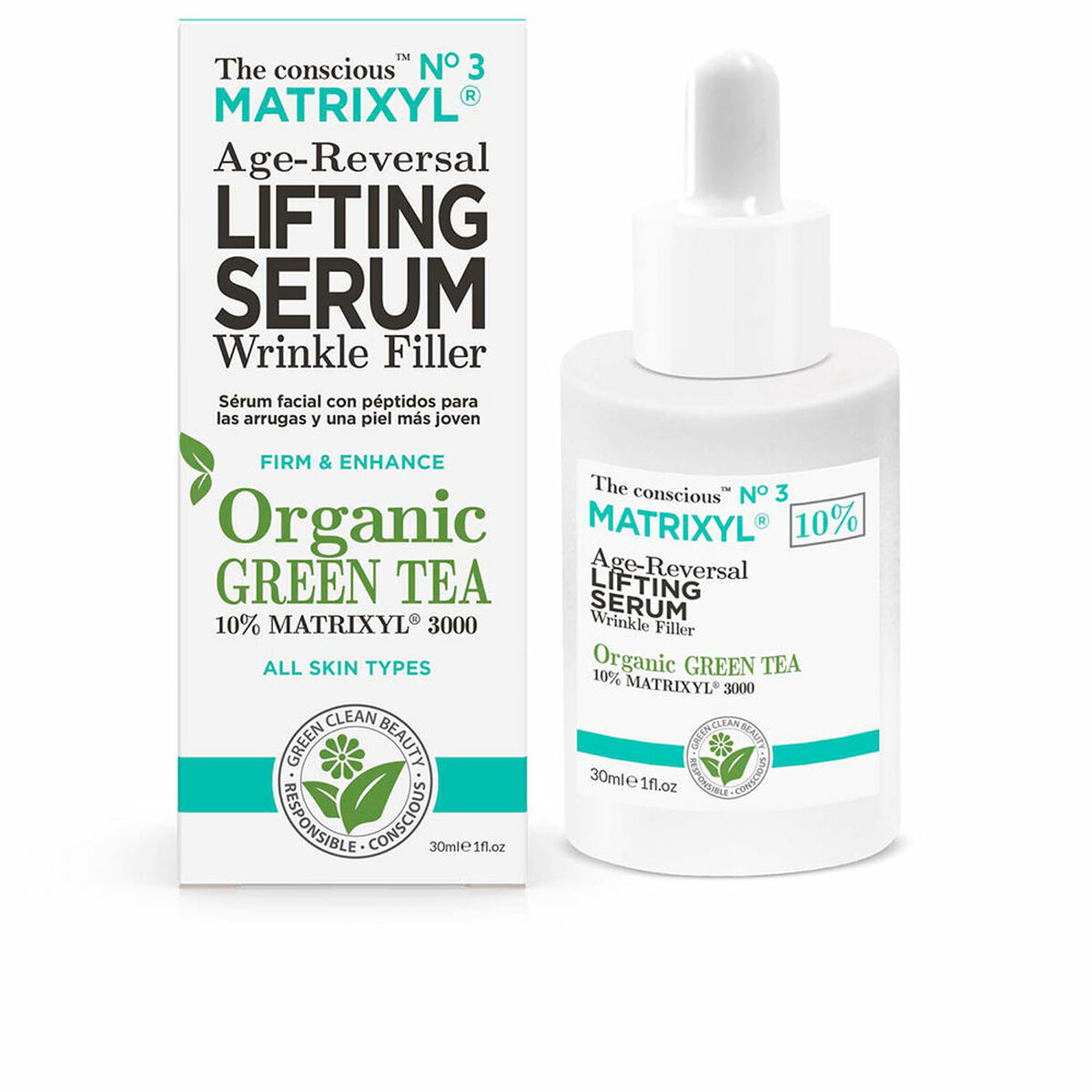 Näo seerum The Conscious Matrixyl 30 ml Roheline tee